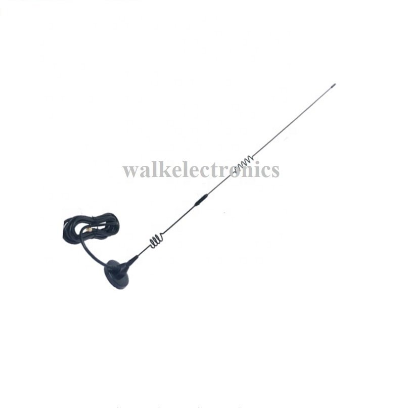 590mm length 15dBi magnetic mount gsm 2g 3g LTE 4g whip aerial high gain omni directional multi band helical car antenna